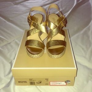 Michael Kors Wedges. New with Box